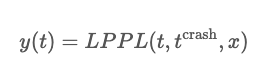 LPPL 數學震盪公式